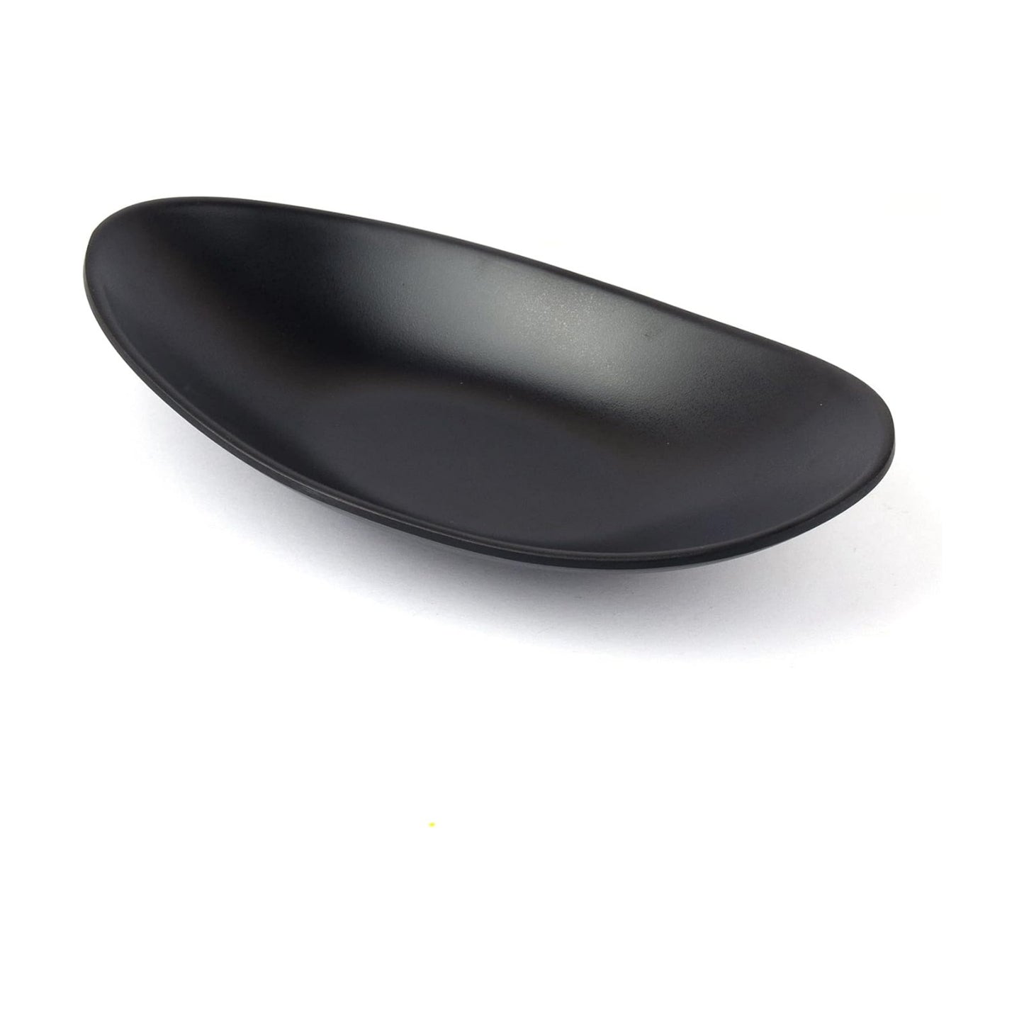A5 Melamine Jewelry Dish Trinket Tray Accessory Organizer Bowl / Black