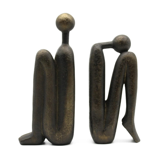 Book Ends / Non-Slip Book Holder / Bronze Colour