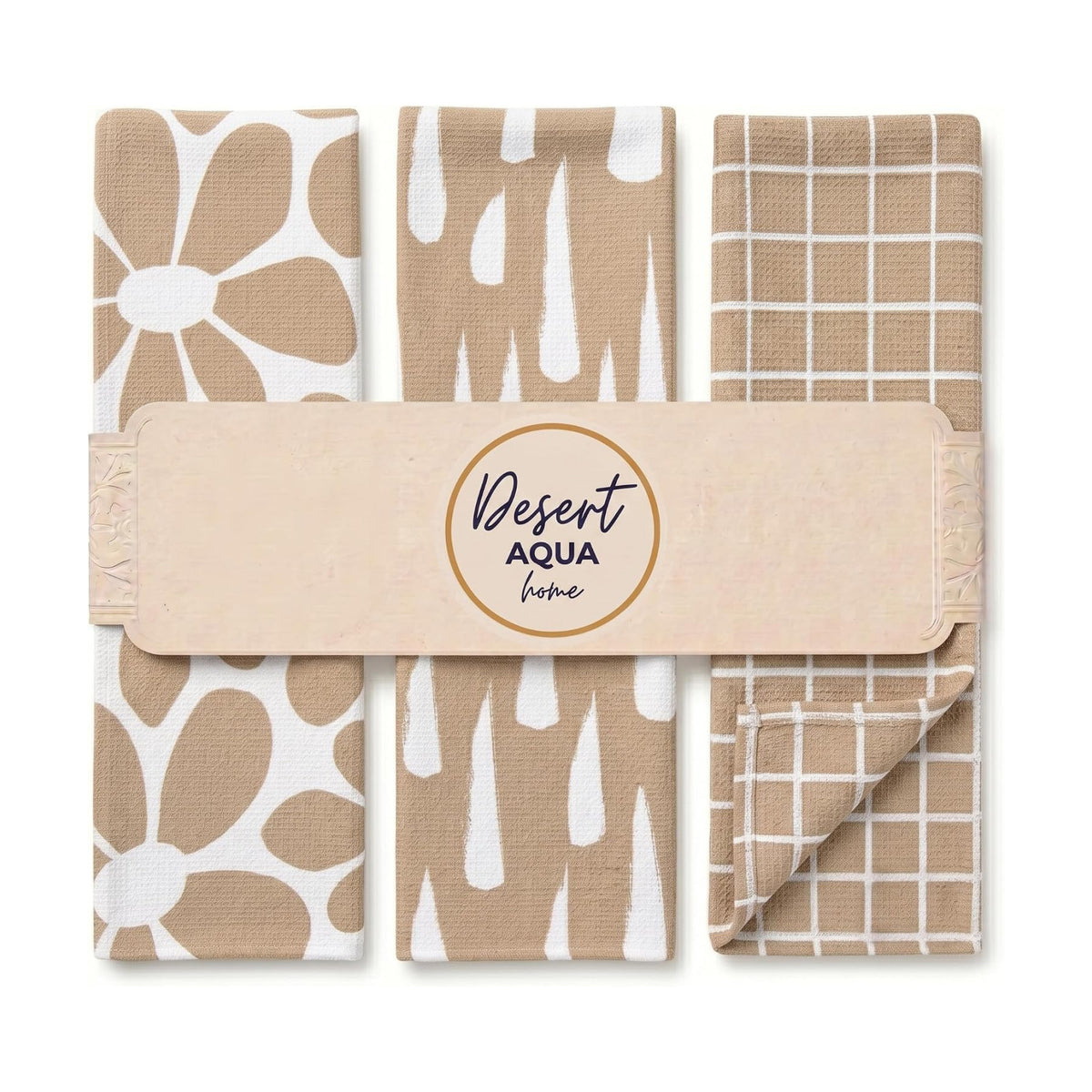 Kitchen Towels, Dish Towels for Kitchen, 3 Pc Kitchen Towel Set