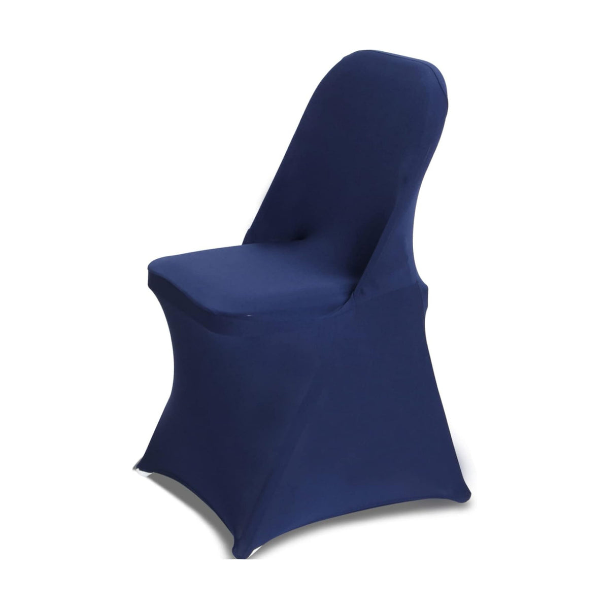 HAINARverS Stretch Spandex Folding Chair Covers 30PCS Navy Blue