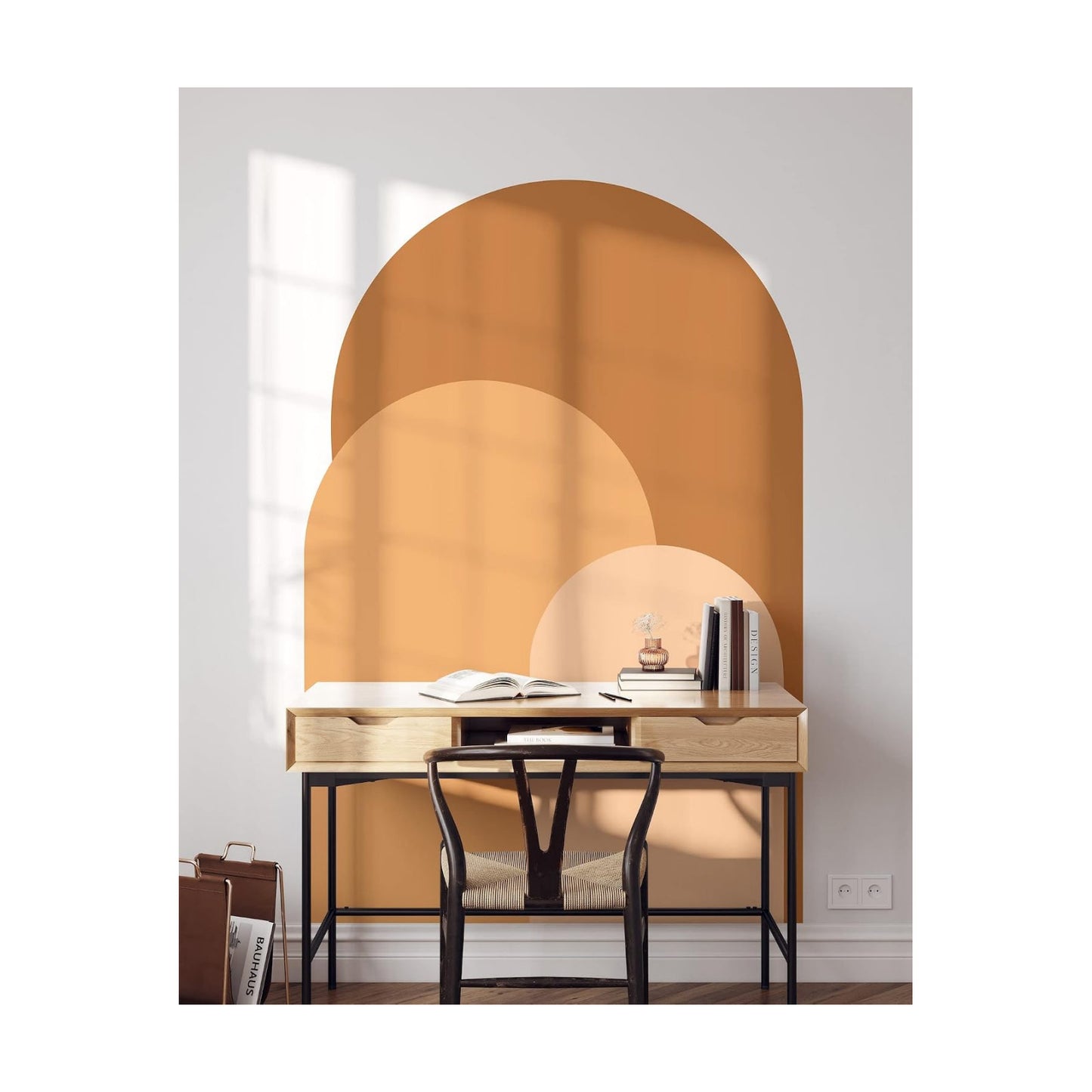 Modern Arch Wall Decal / 48"W x 72"H