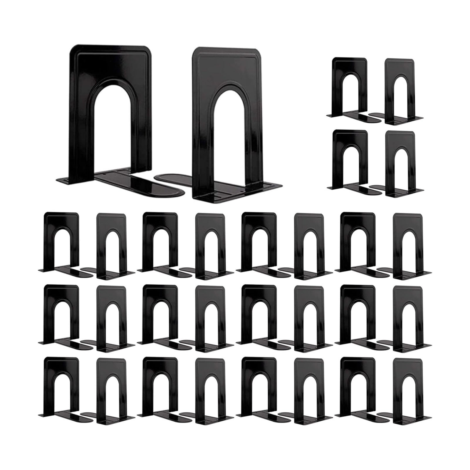 Metal Book Ends / Set of 30