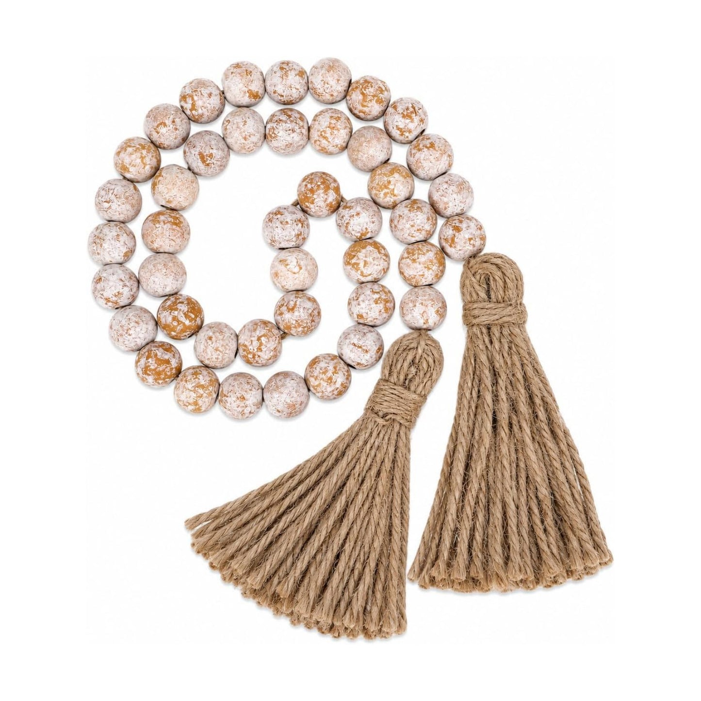 Wooden Beads Garland / Rustic