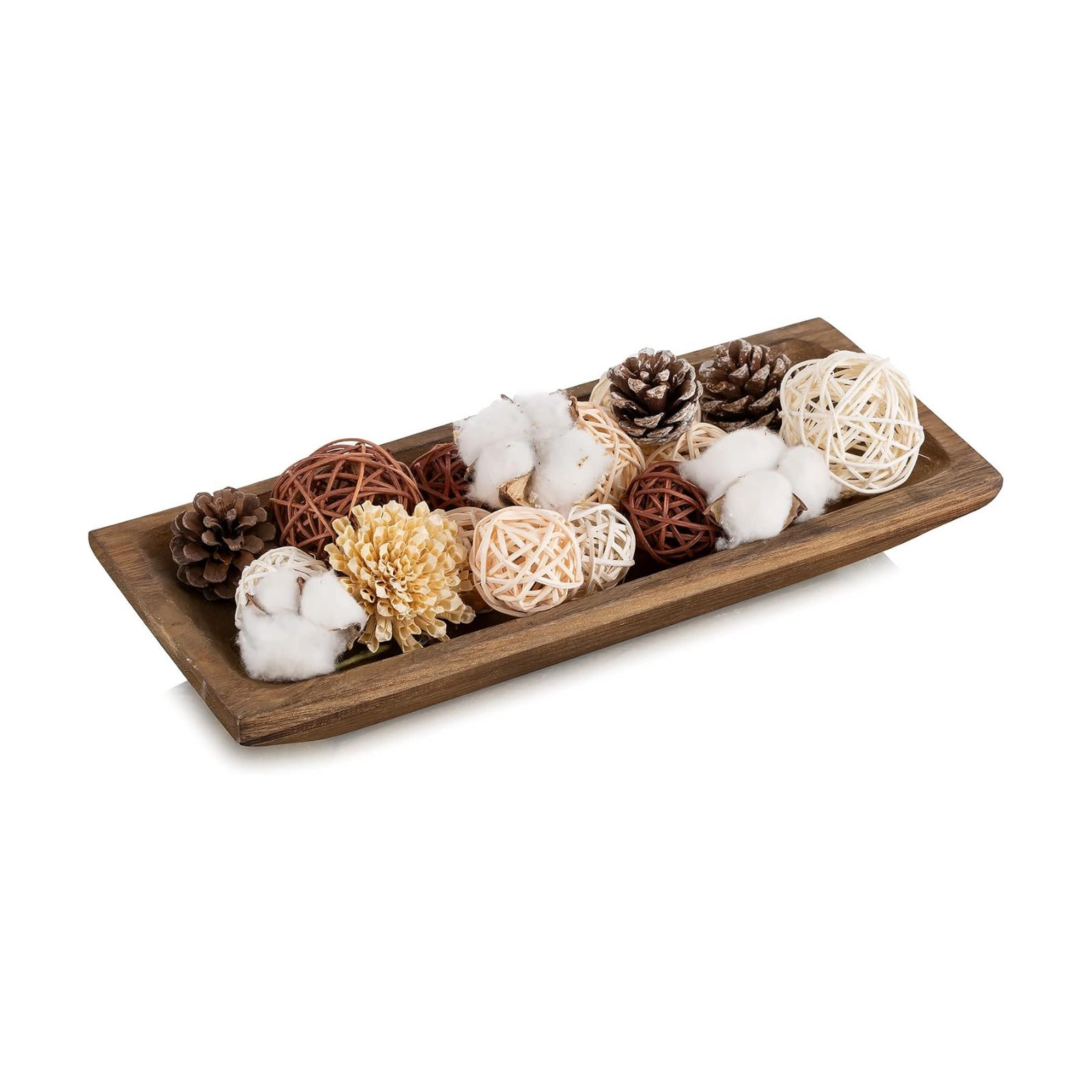 Decorative Wooden Dough Bowl