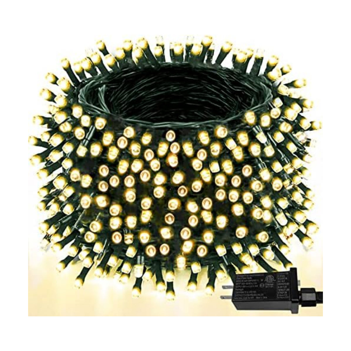 264 FT 800 LED Super Long Christmas Lights String Indoor Outdoor Warm White