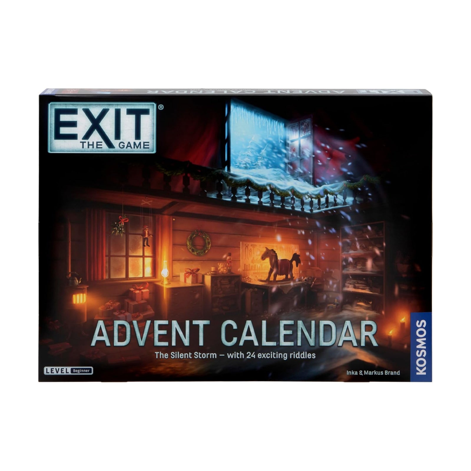 EXIT: The Game - Advent Calendar - The Silent Storm Family Game Cooperative Puzzle a Day Escape Room