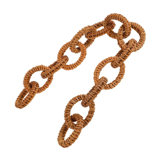 Rattan Garland / Boho Chain Link Decor