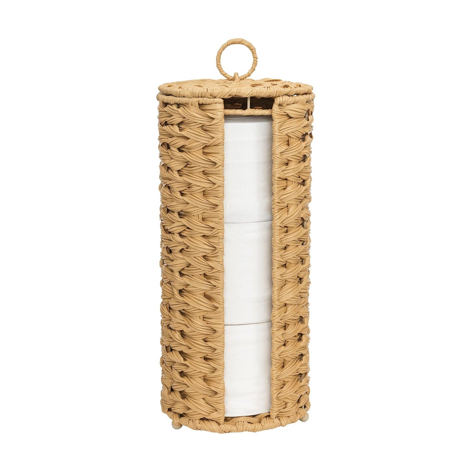 GRANNY SAYS Toilet Paper Storage Stand, Toilet Paper Holder Free Standing | Decorative Toilet Paper Holder Stand with