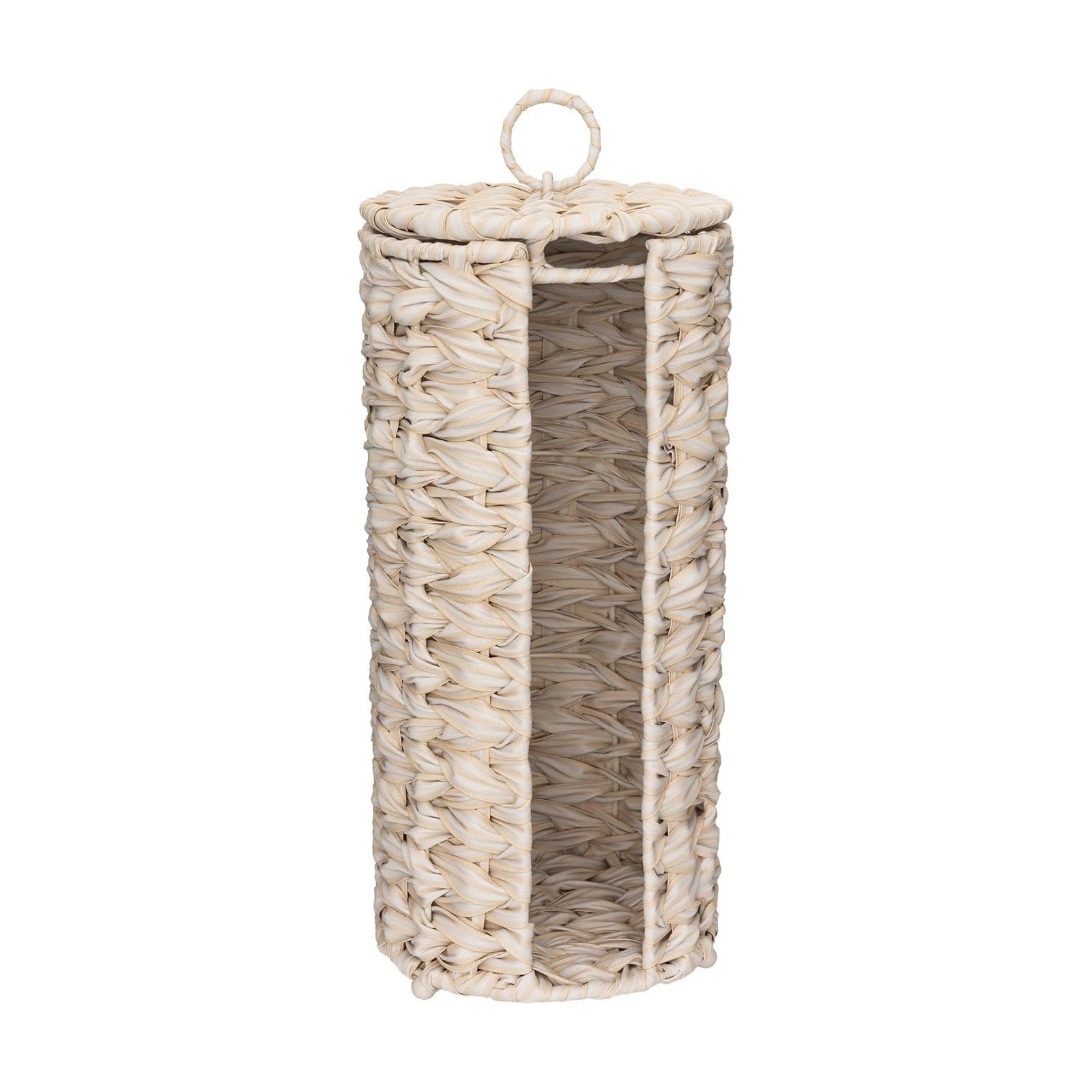 GRANNY SAYS Wicker Toilet Paper Holder Basket, Toilet Paper Storage Holder | Bathroom Toilet Paper Holder Stand, Woven