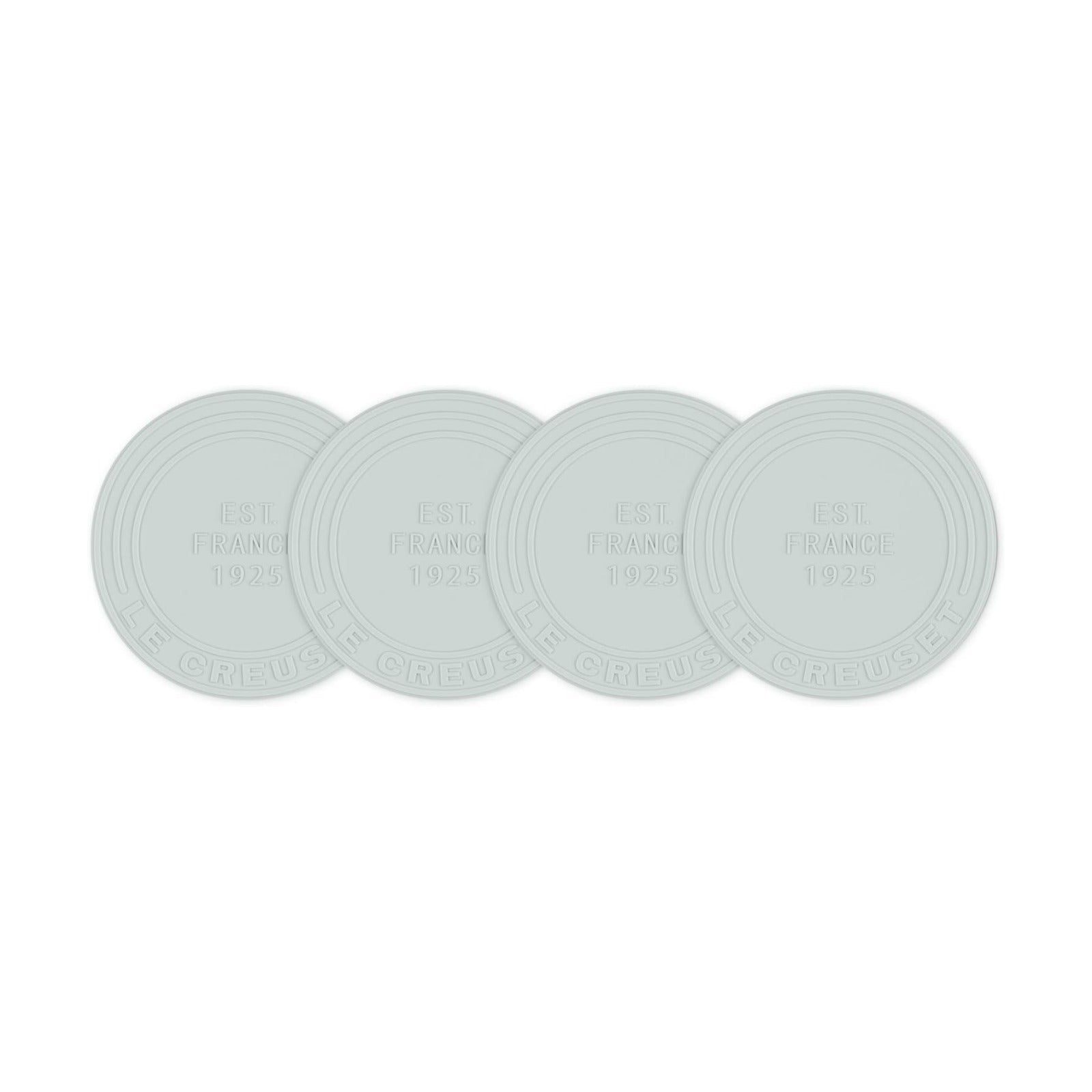 Silicone Coasters / Sea Salt / Set of 4