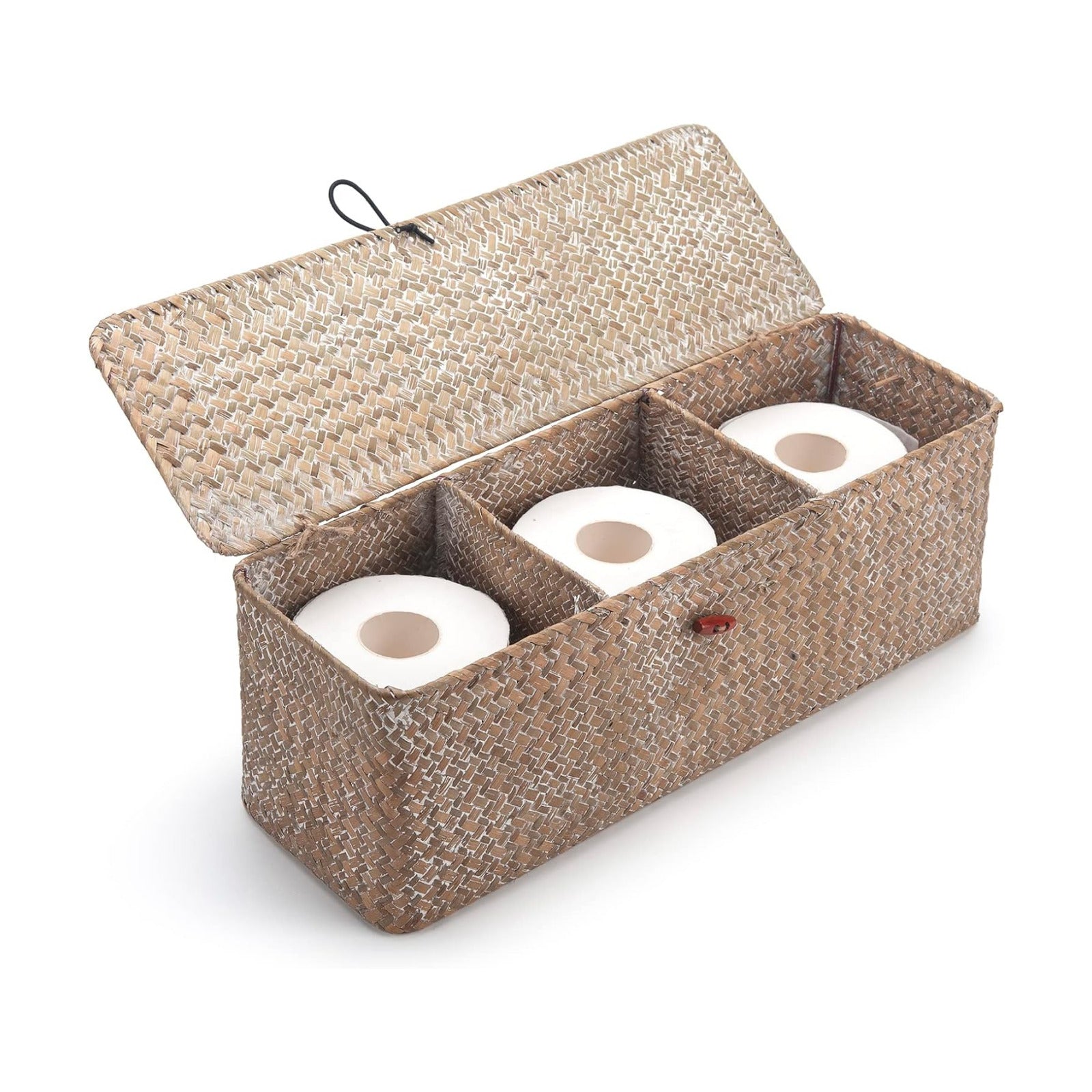 Seagrass Tank Basket / Whitewash