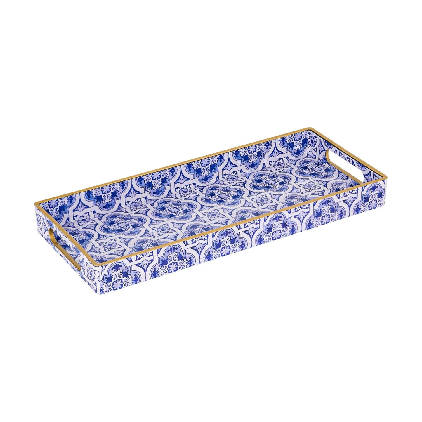 Long Narrow Trays / Blue-moroccan