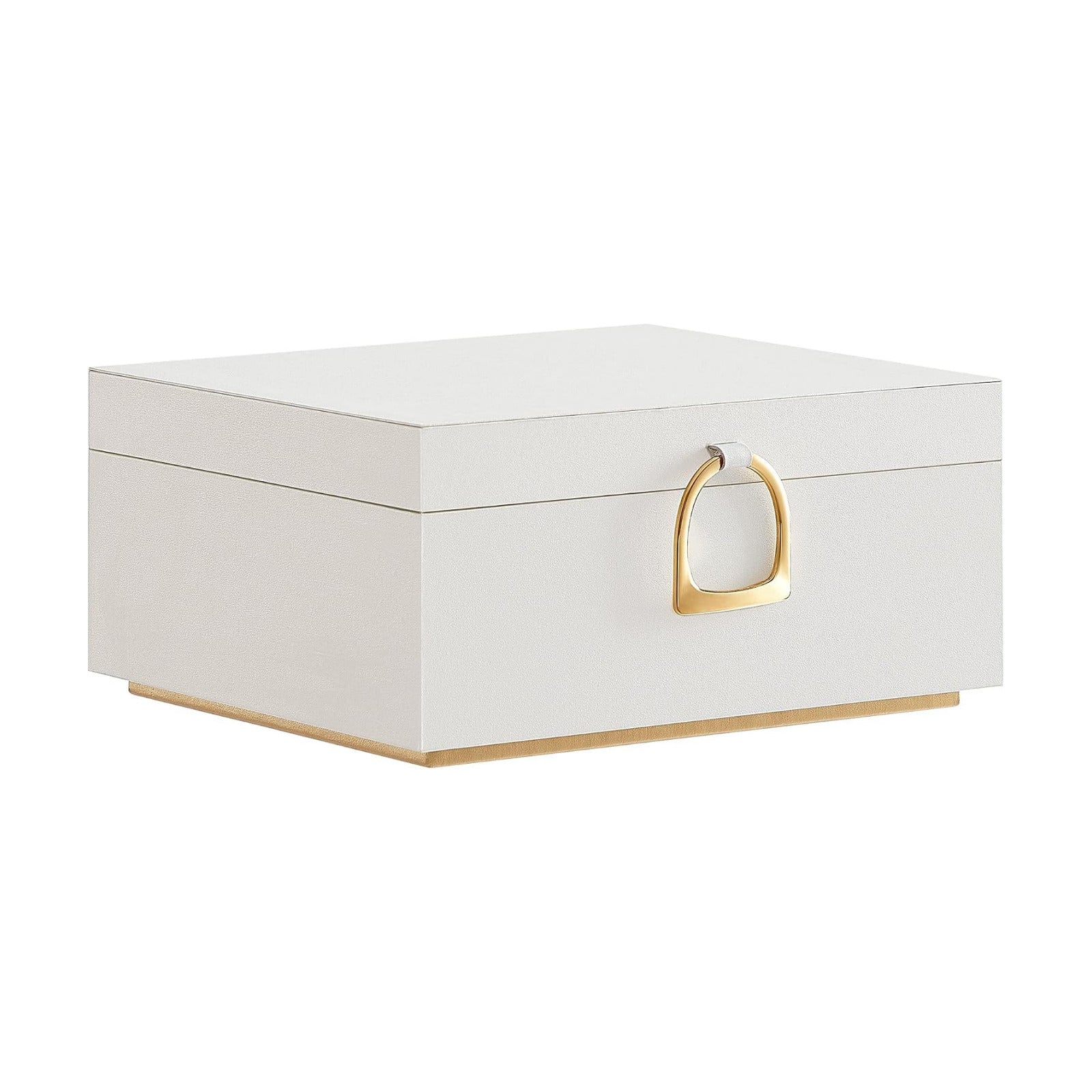 Jewelry Organizer / Removable Jewelry Tray / White