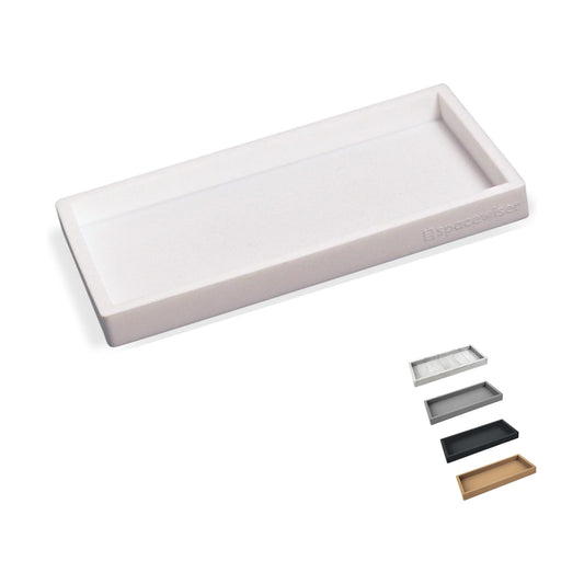 Bathroom Trays / Dish Soap Trays / White / Small 7.7