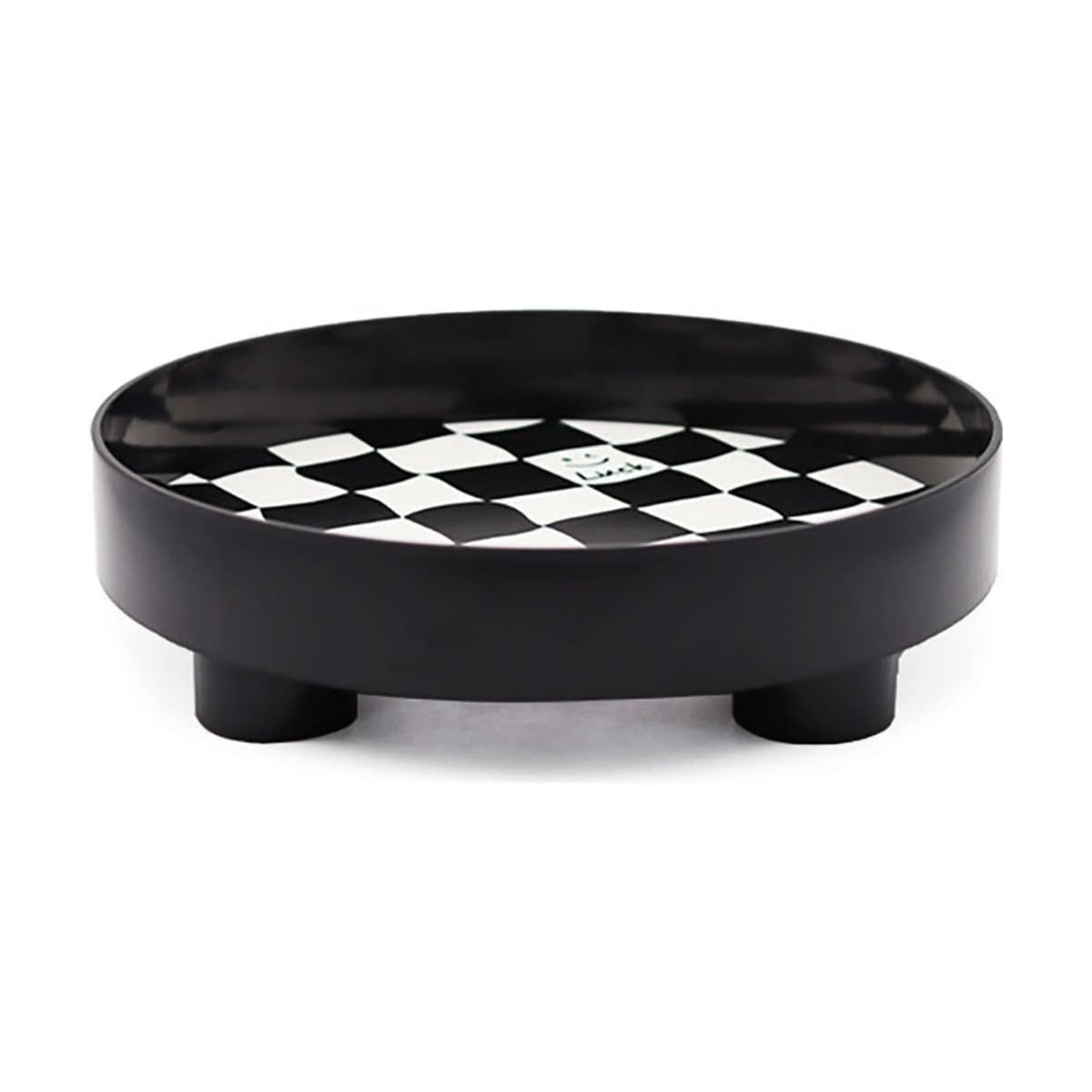 Round Storage Tray / Black L