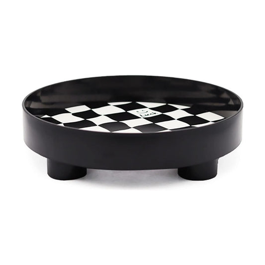 Round Storage Tray / Black L
