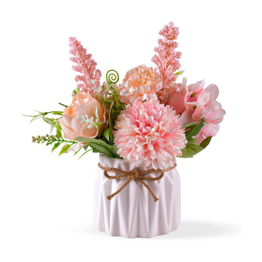 Artificial Potted Flowers / Pink