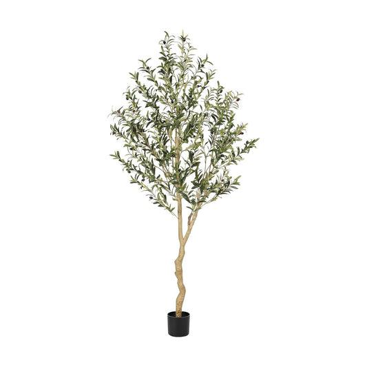 Faux Olive Tree / 6ft / Natural / 6 Inch