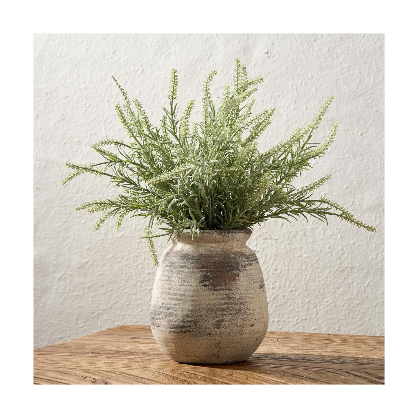 Ceramic Rustic Vase / 18077-fired Terra Clay