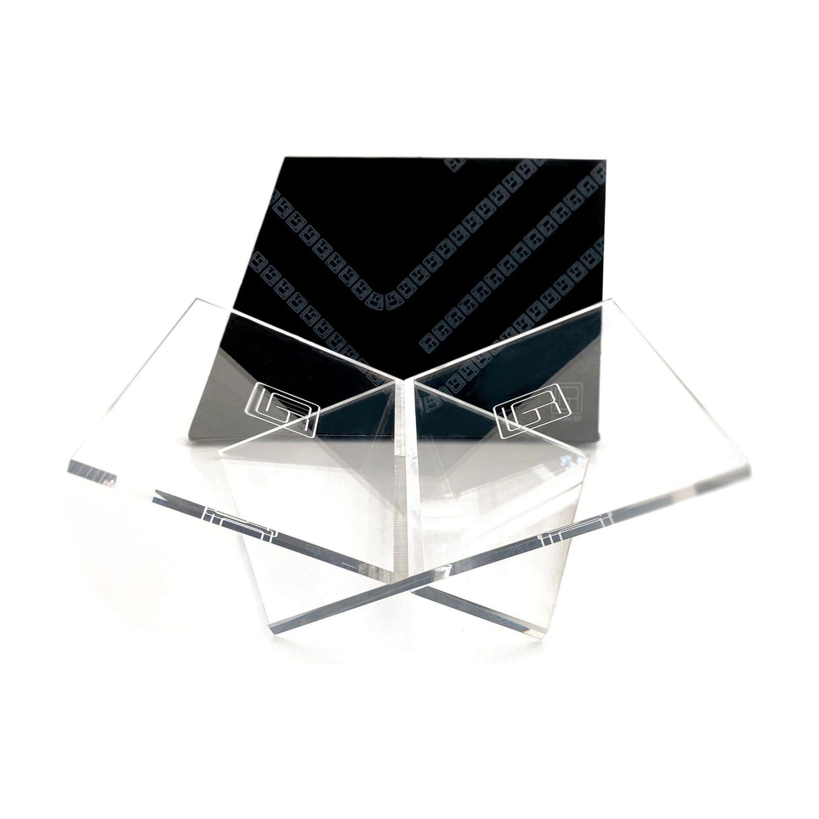 Acrylic Book Stand / Clear / Medium / 8.7 x 6.3 x 3.6