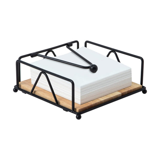 Square Napkin Holder / Black