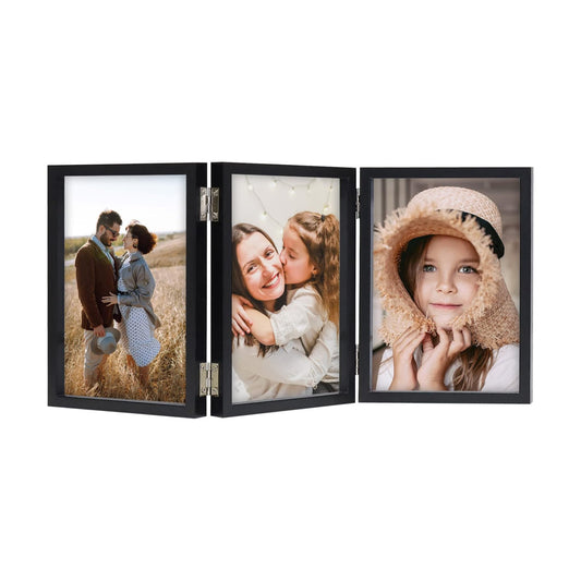 Glass Vertical Stand Frames / Black / 4 x 6
