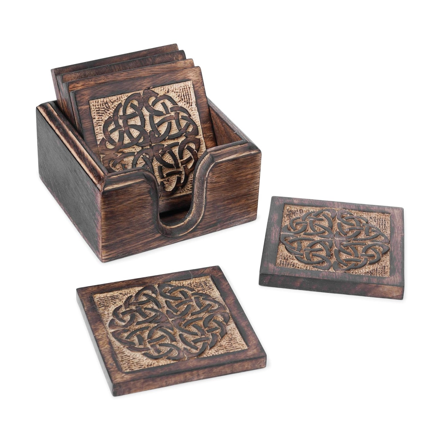 Drink Coasters and Holder / Set of 6