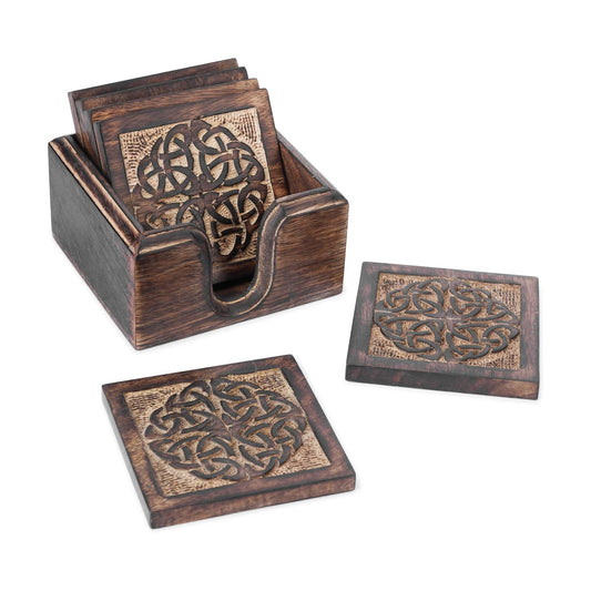 Drink Coasters and Holder / Set of 6