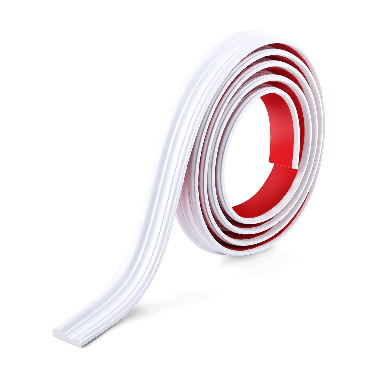 Self-Adhesive Panel Moulding / 1.6" W x 118.1"L / White