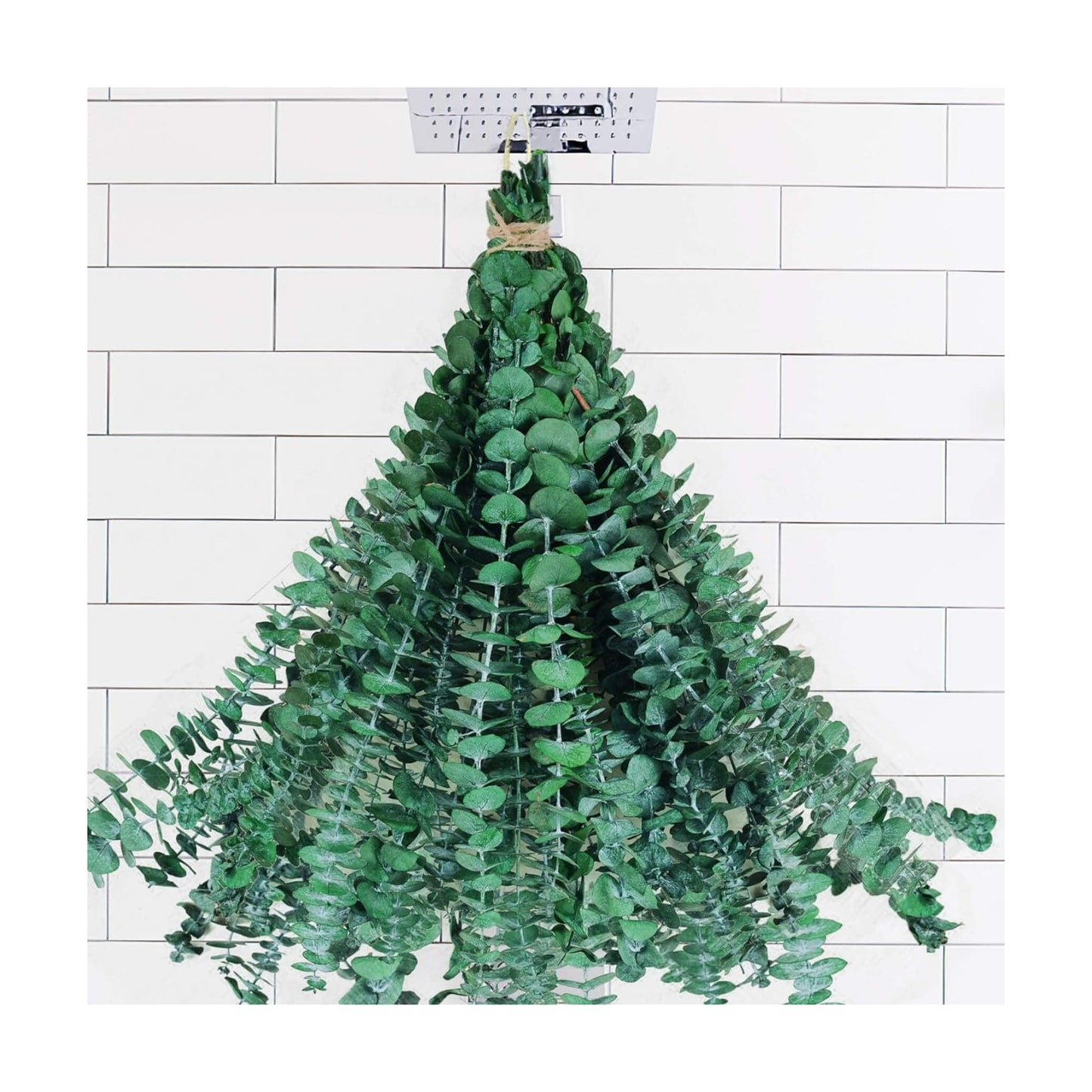 Real Leaves Branches / Green / Set of 20