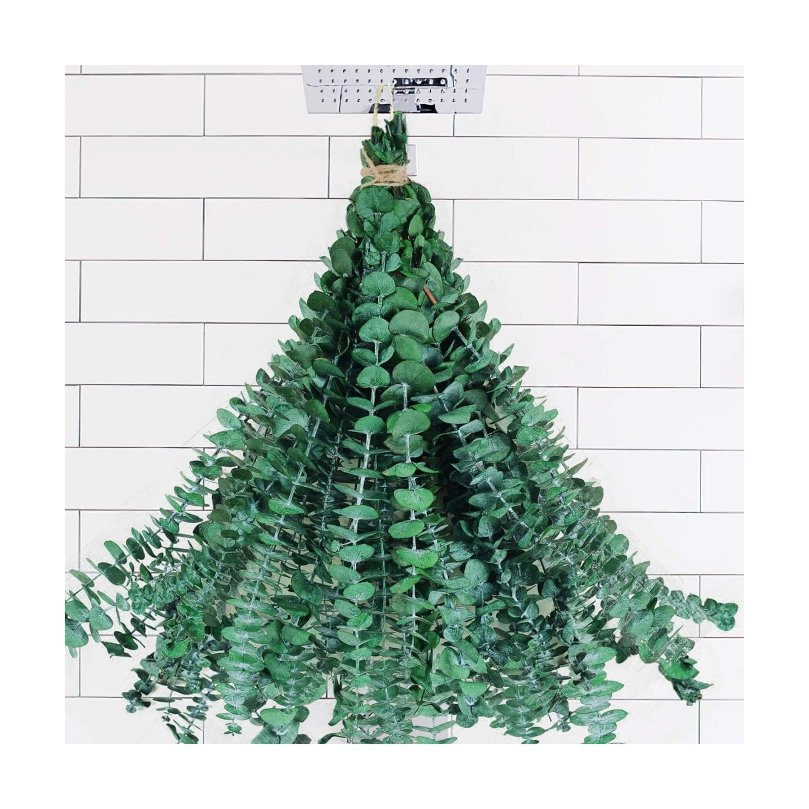 Real Leaves Branches / Green / Set of 20