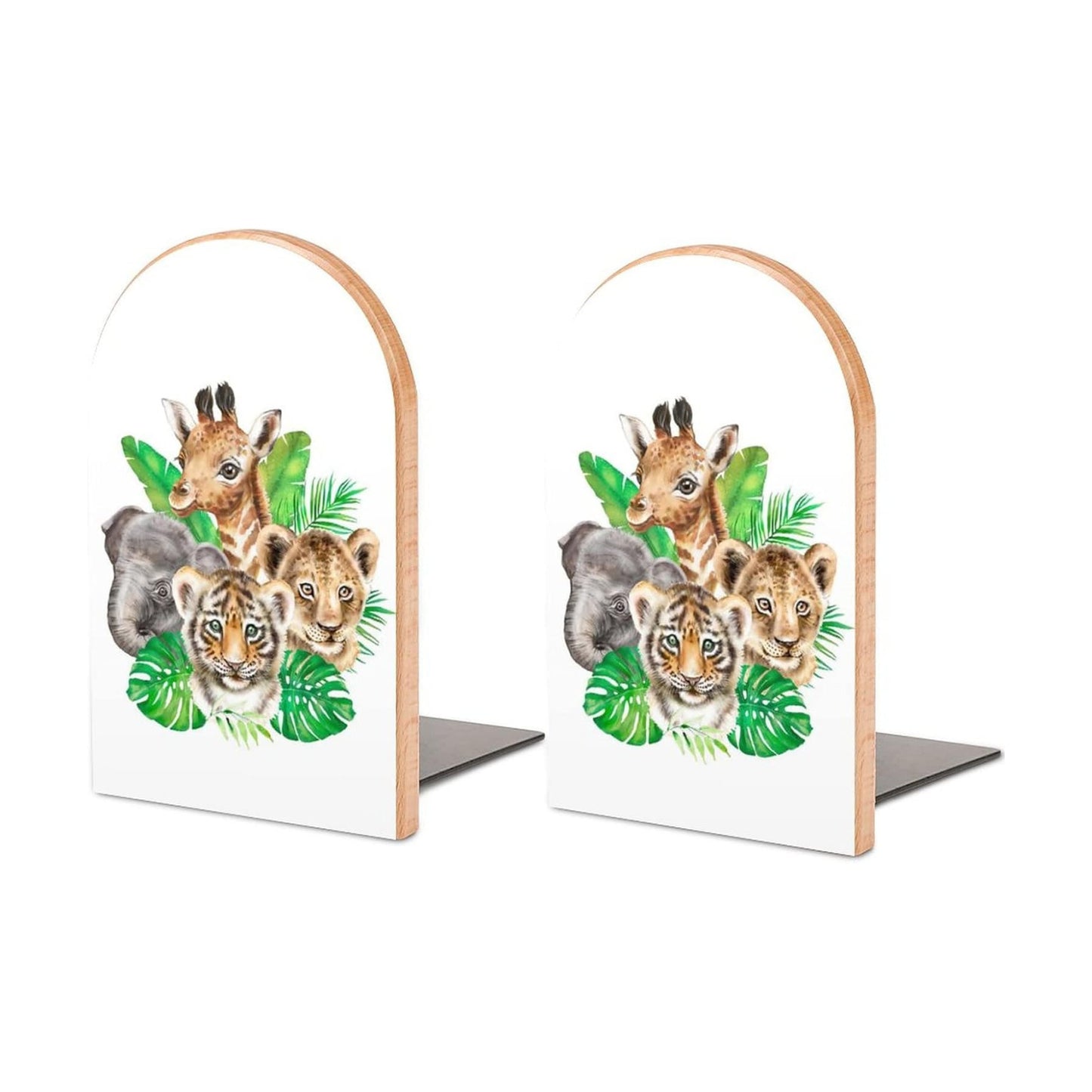 Book Ends Safari African Animals Bookends