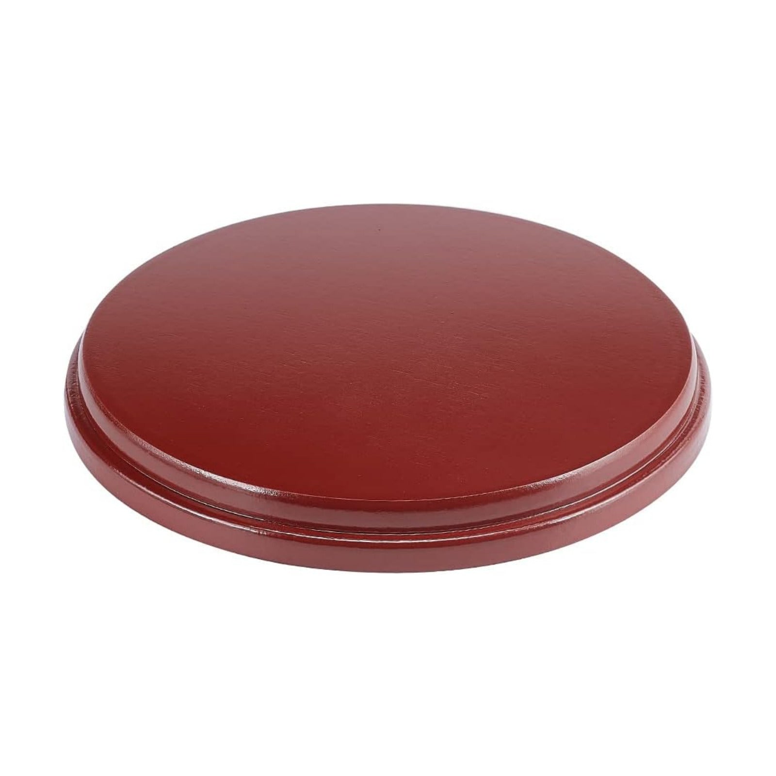 Round Wood Base Wood Display Base for Gemstone Jewellery / Brown / 6 Inch