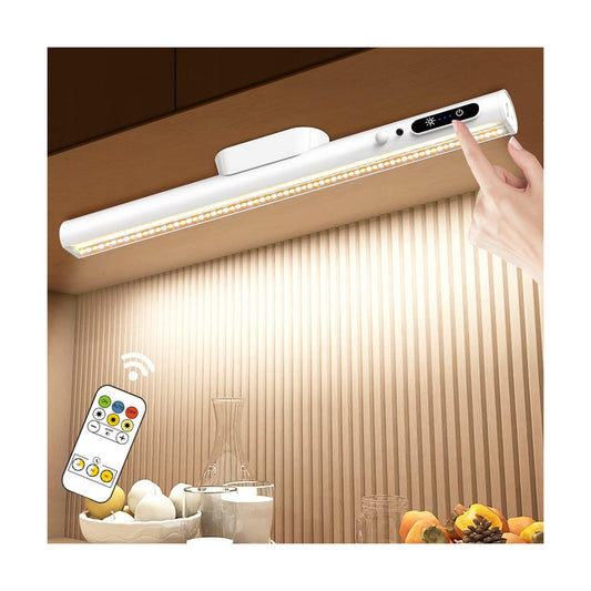 Hapfish Motion Sensor LED Light Bar Indoor,Under Cabinet Lighting Wireless | Rechargeable Magnetic Battery Powered