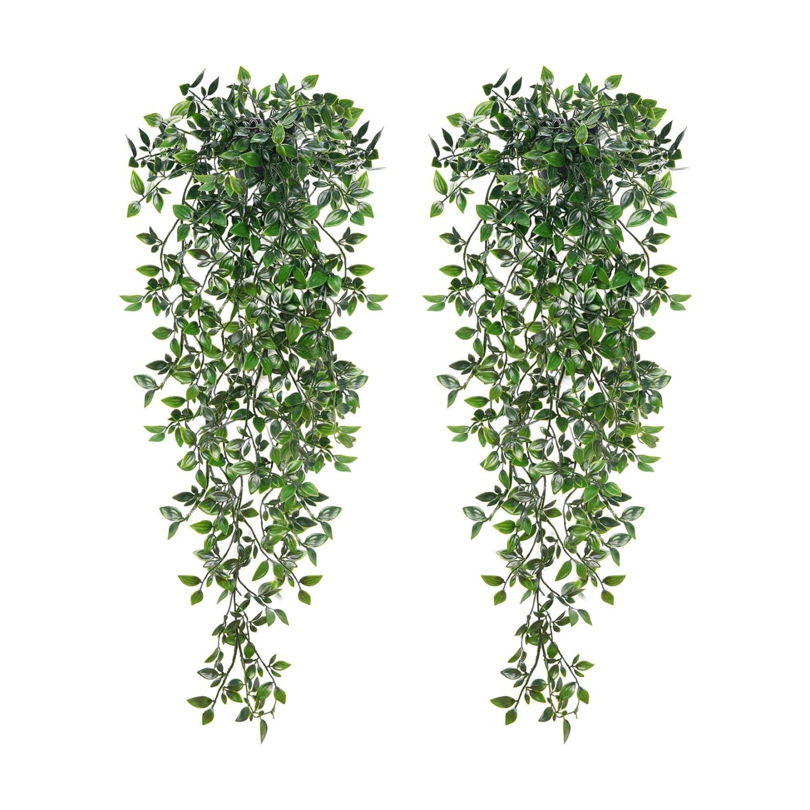 Faux Hanging Plant Greenery / Mandala Vines / Set of 2