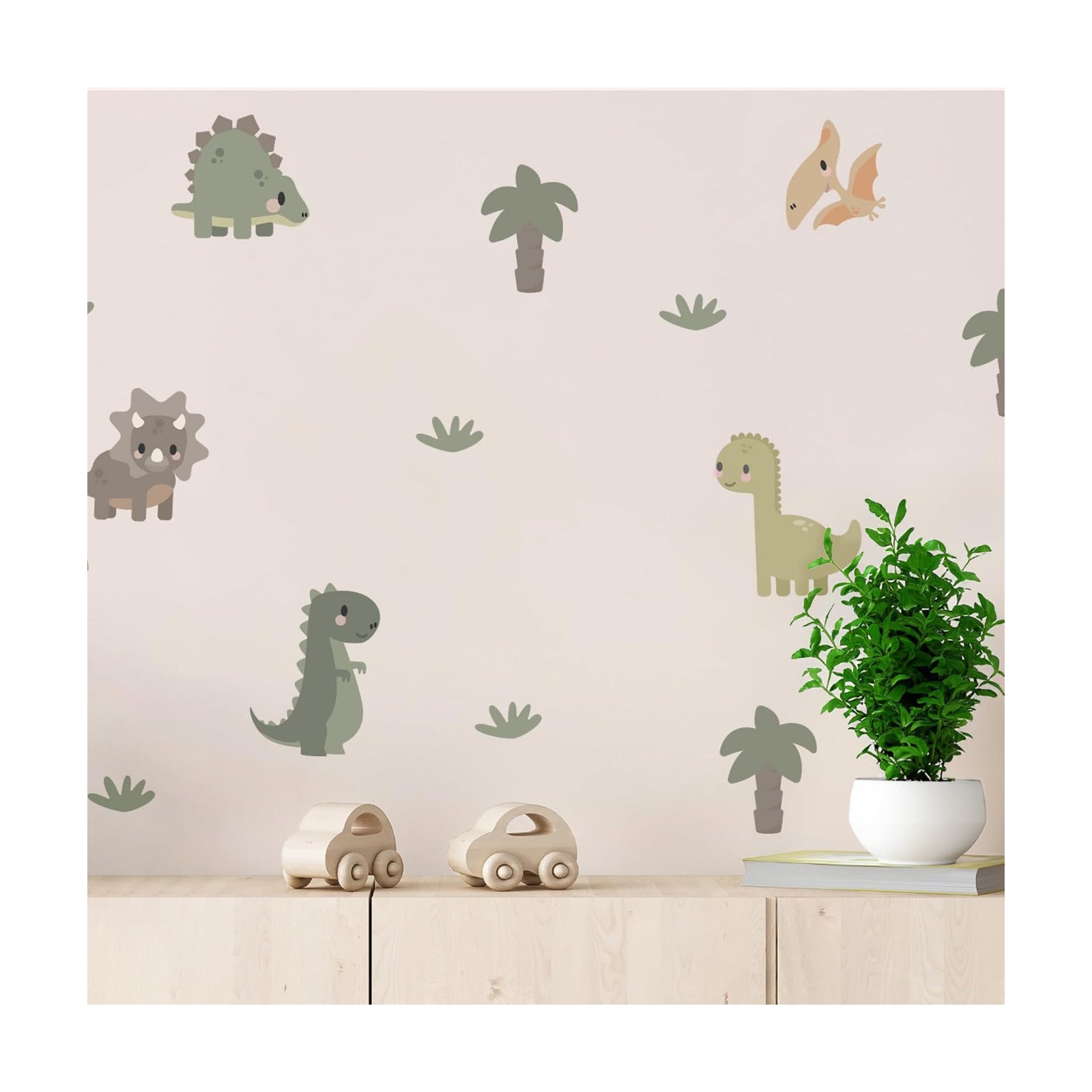 Removable Wall Decals for Kids Room / Dinosaurs