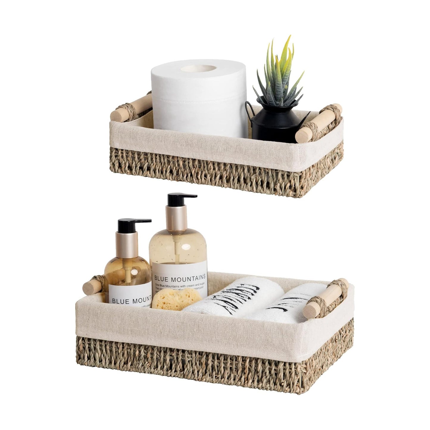 Wicker Basket for Organizer / Natural