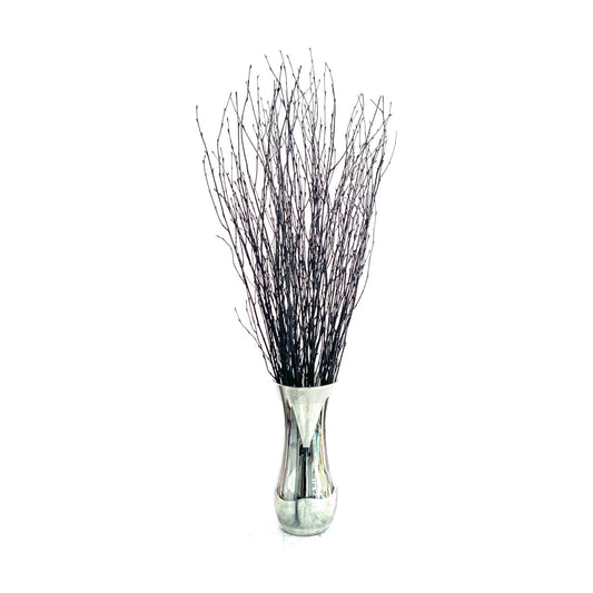 Birch Branches / Long for Floor vases / 25 Psc - Black / Set of 20