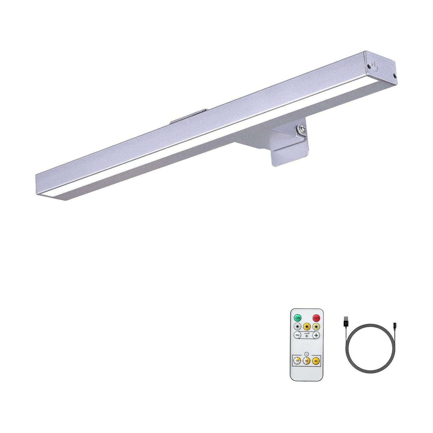 MIOBLUE Wireless Picture Lights with Remote, Metal 16in Recgargeable Battery Painting Light Display Lamp with 3