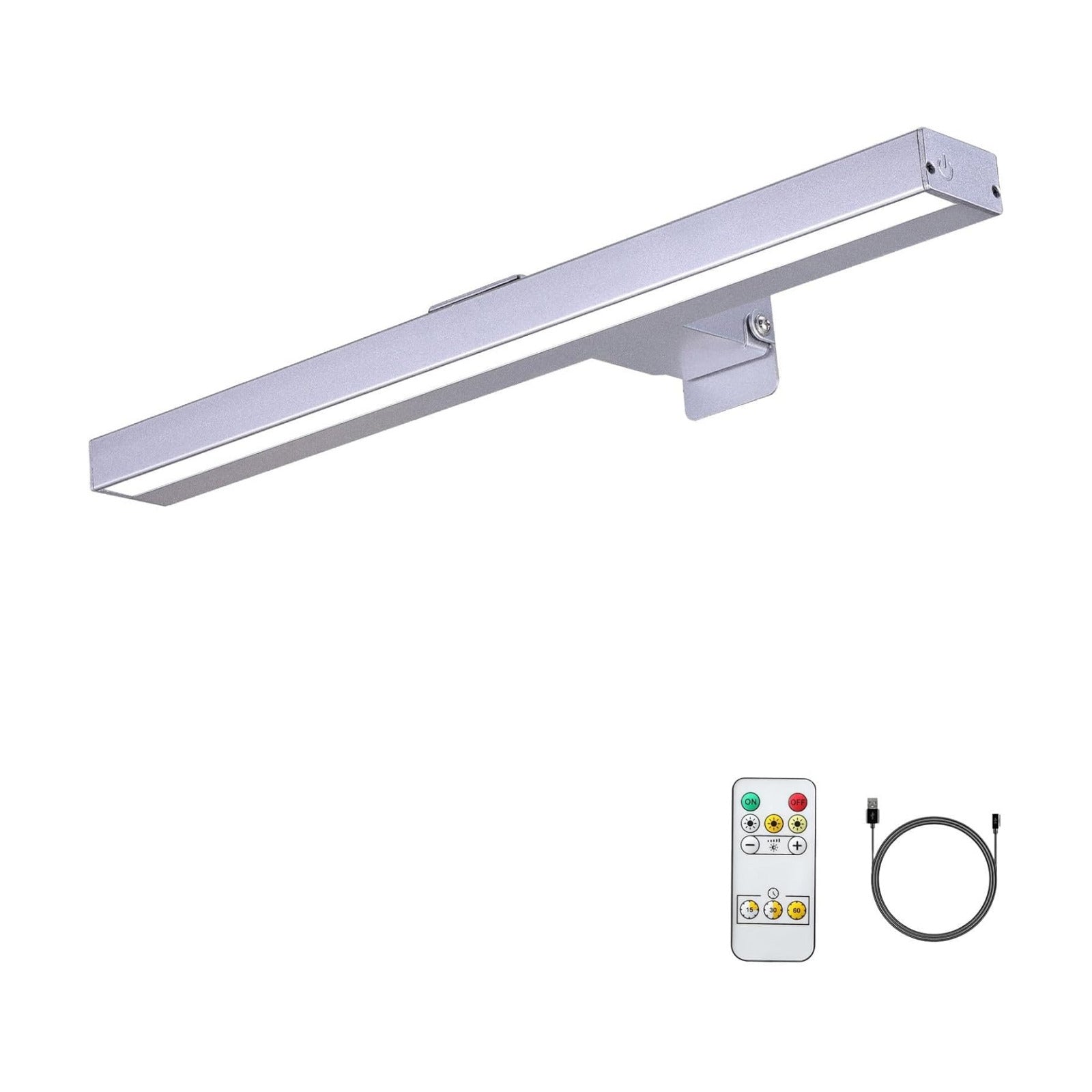 MIOBLUE Wireless Picture Lights with Remote, Metal 16in Recgargeable Battery Painting Light Display Lamp with 3