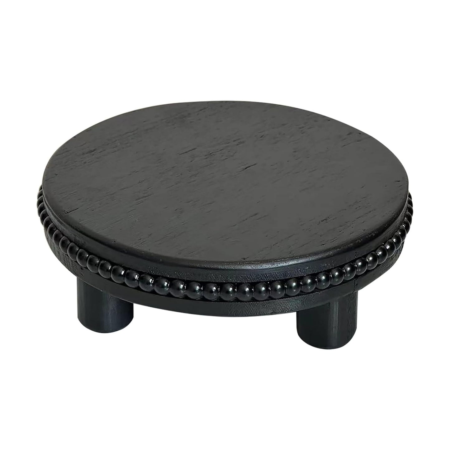 7.6" Wooden Decorative Tray
