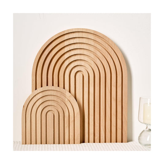 Wood Rainbow Arch / Modern Boho Room Decor