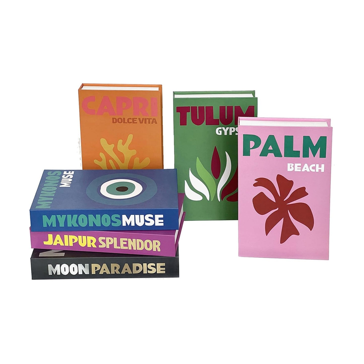 Foldable Fake Books / Fashion Decorative Books Bundle