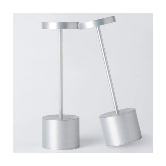2Pack Cordless Rechargeable LED Restaurants Outdoor Table Lamp | Battery 5000mAh Metal USB Portable Powered Desk Lamp