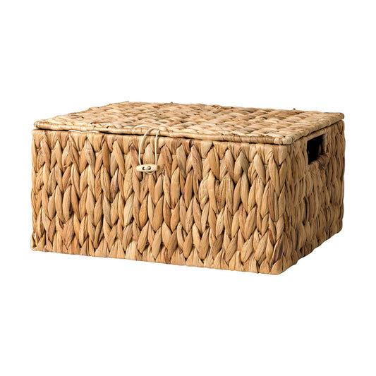 Wicker Basket / Storage Basket / Natural / 15"L x 11"W x 7"H