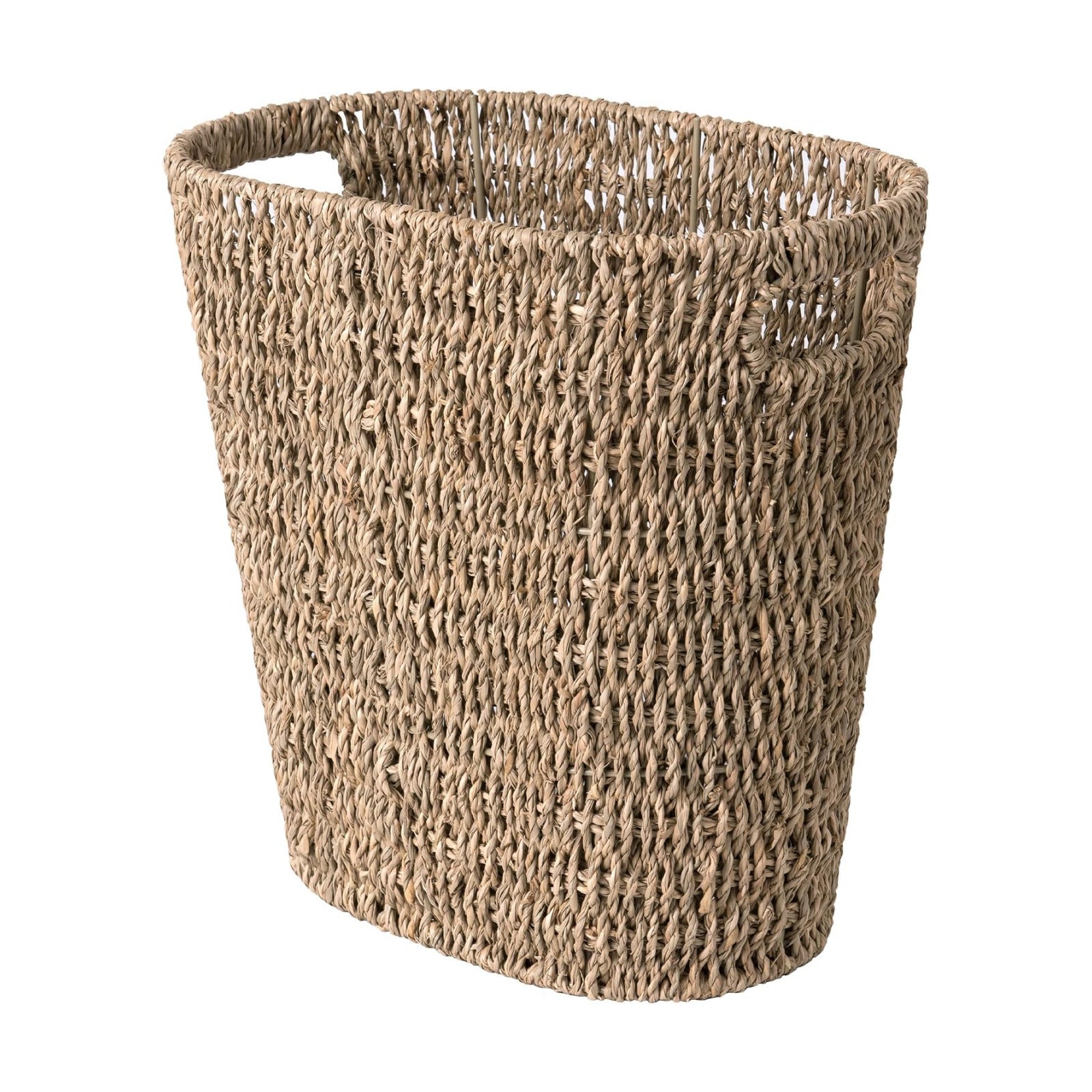 Wicker Waste Basket / Natural