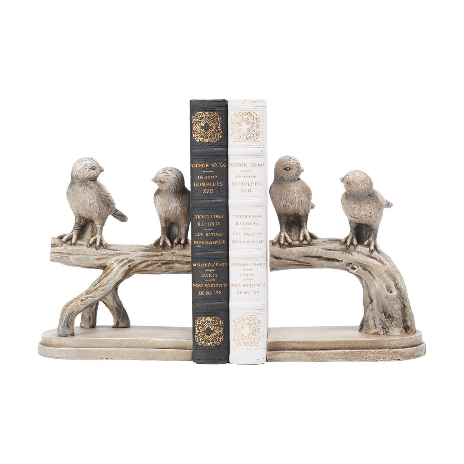Decorative-Bookends Birds Book-Ends Heavy Duty / Bird