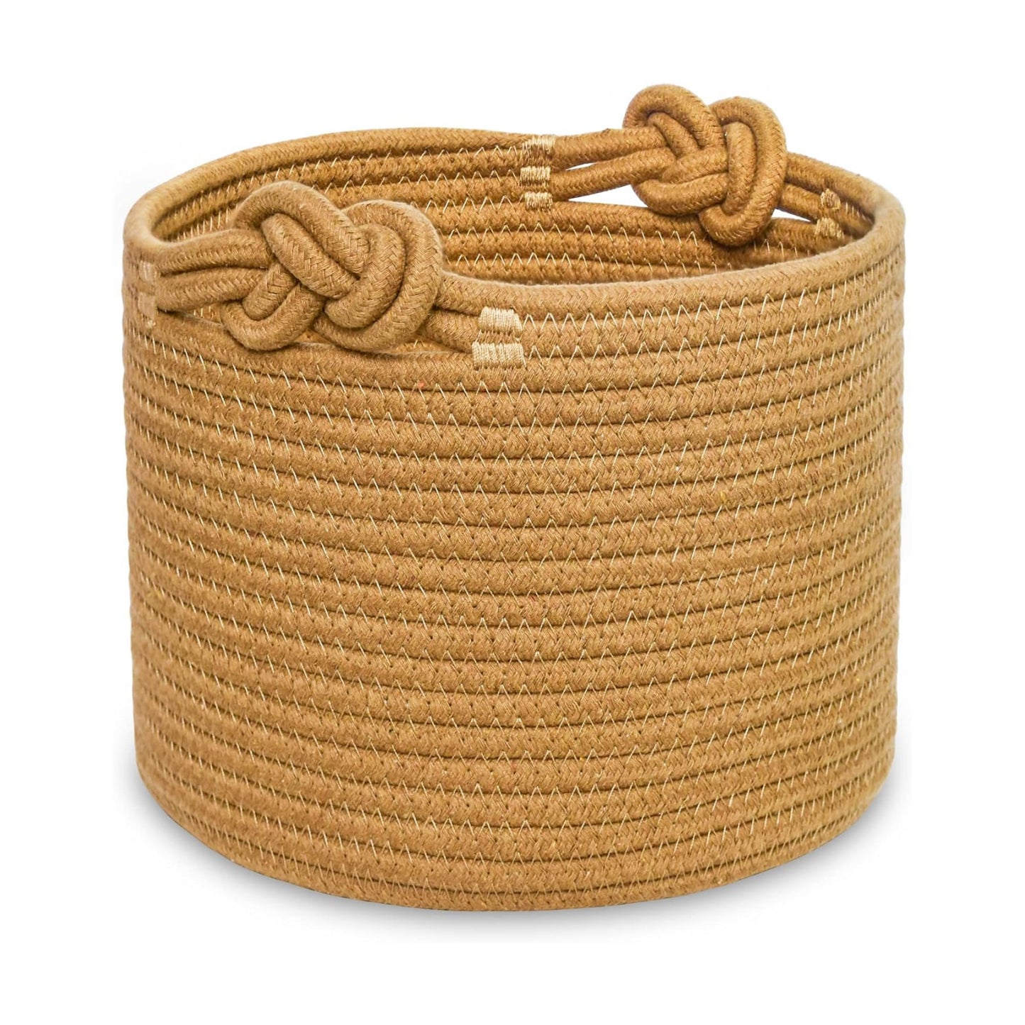 Small Woven Basket / Brown-a
