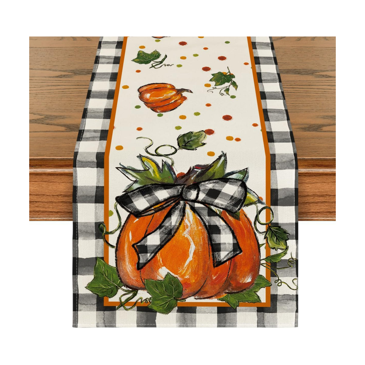 Artoid Mode 210 GSM Fall Table Runner Home Party Decor 13x48 Inch