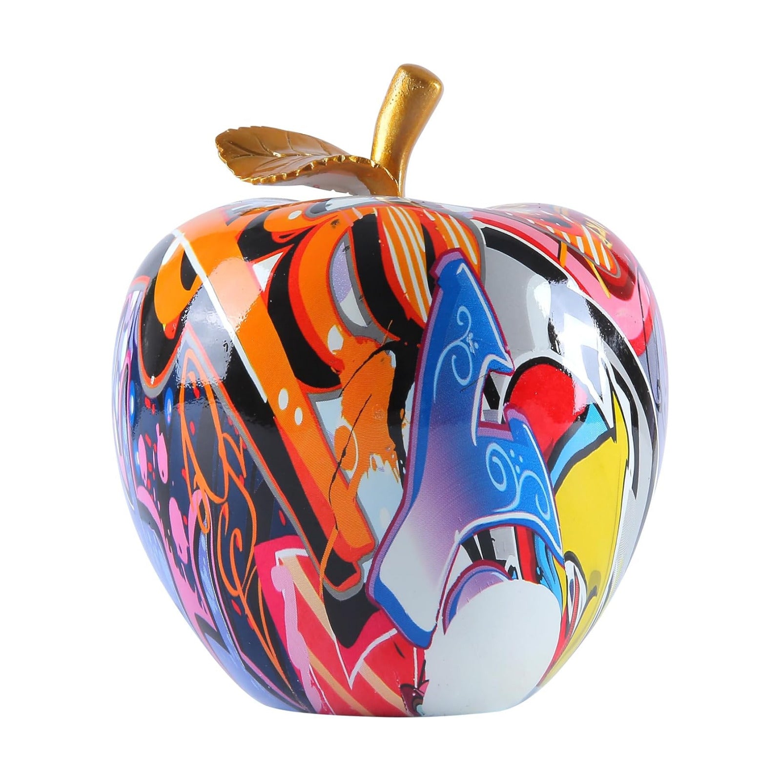 Fruit Figurines Apple Statue Decorations / Colorful / 5 x 4.3 x 4.3